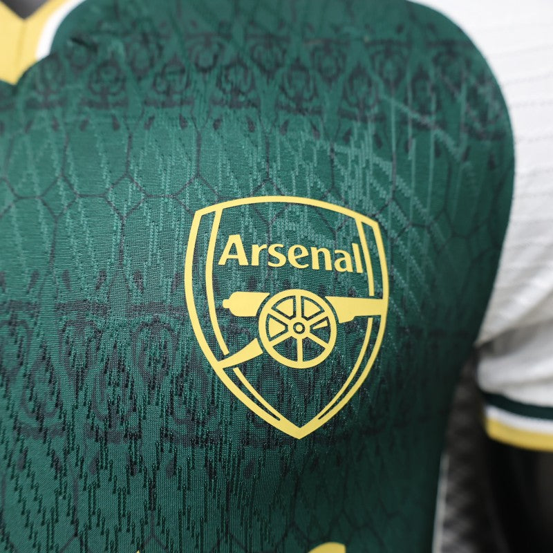 Maillot Arsenal Édition Spéciale Verte & Blanche 2026/2027 – Version Joueur