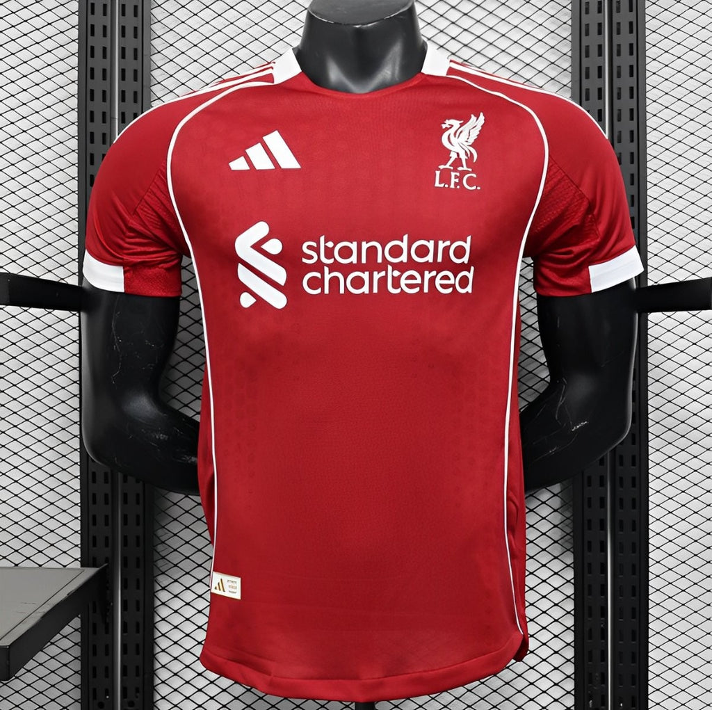 Maillot Liverpool Domicile 2025/2026 – Version Joueur
