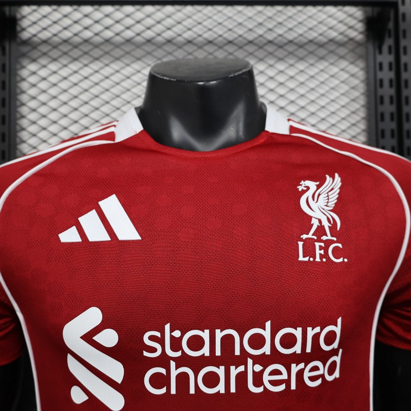 Maillot Liverpool Domicile 2025/2026 – Version Joueur