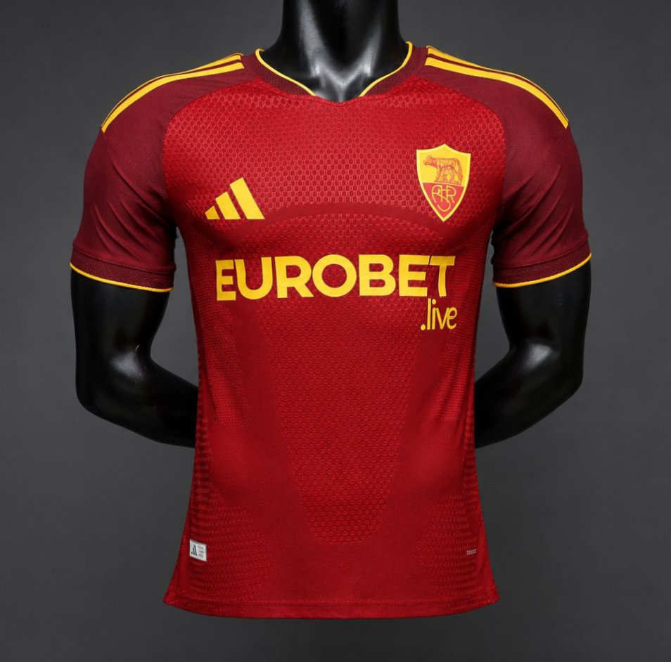 Maillot AS Roma Domicile 2026/2027 – Version Joueur
