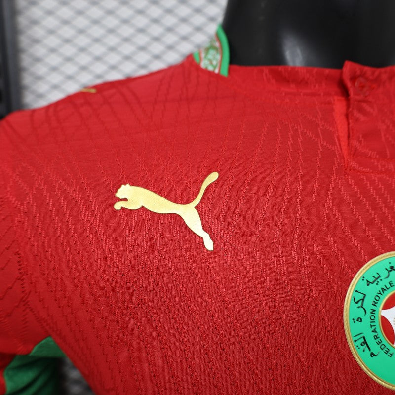 Maillot Maroc Domicile – Coupe du Monde 2026 | Version Joueur