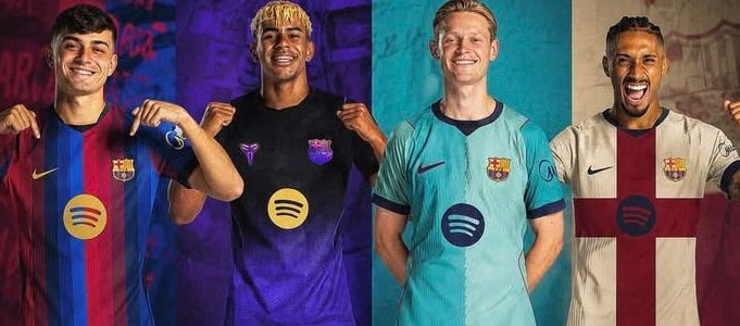 Barcelone maillots
